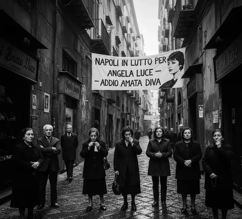 Addio ad Angela Luce: Calato il Sipario sull'Ultima Grande Diva di Napoli 1 Angela Luce, attrice e cantante napoletana, omaggio alla carriera e alla scomparsa.