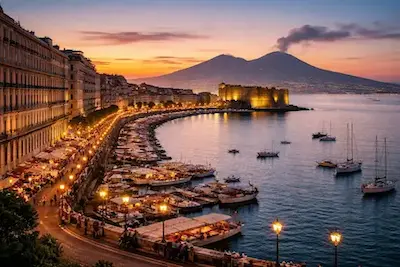 cosa fare a Napoli oggi lungomare Napoli Vesuvio