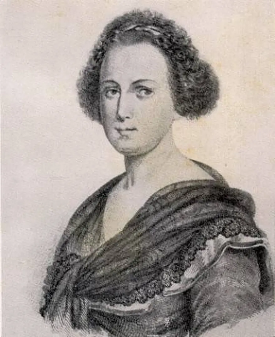 Personaggi storici di Napoli, Ritratto di Eleonora Pimentel Fonseca, giornalista e protagonista della Repubblica Napoletana del 1799