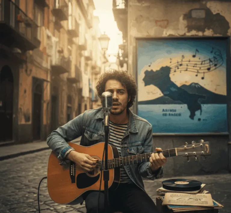Scopri di più sull'articolo L’Anima di Napoli in Musica: Un Viaggio Tra i Suoni dei Cantautori Napoletani